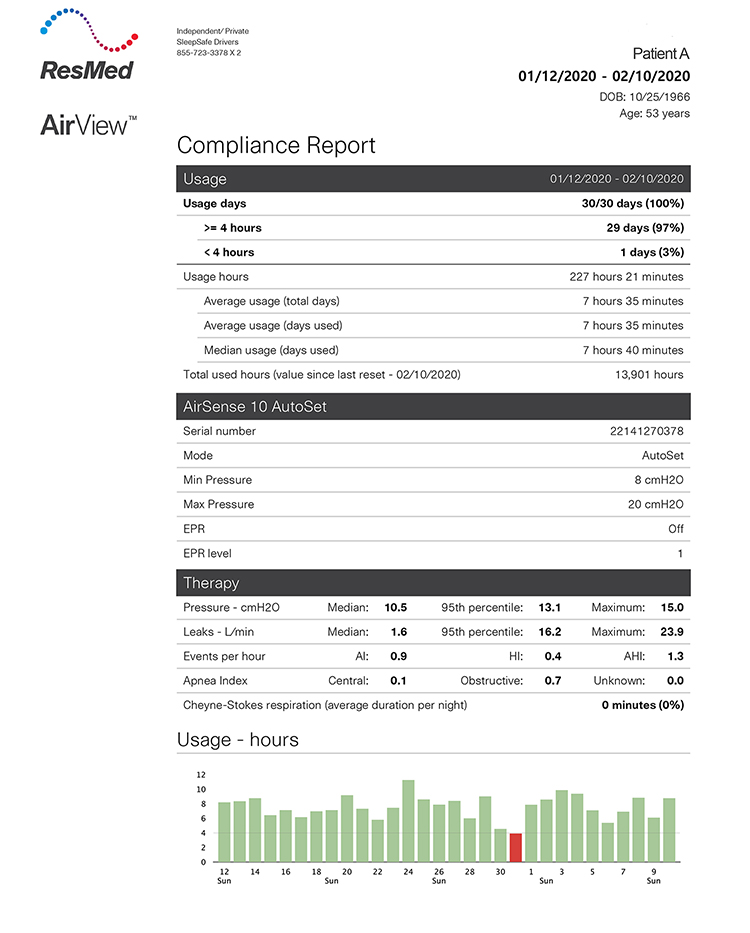 How To Print Out Cpap Compliance Report Fill Online P 3111