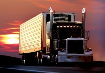 truck-sunset